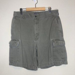 Polo Ralph Lauren Cargo Shorts Mens Gray Size 35 Utility Pocket